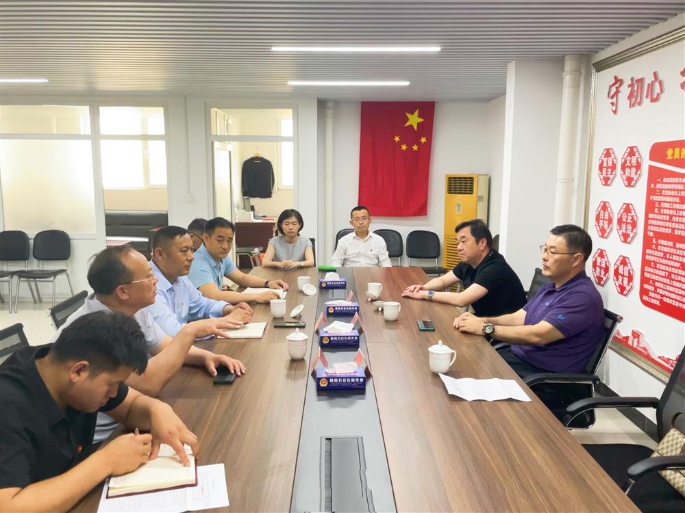 學(xué)黨史，辦實事 濟南產(chǎn)發(fā)集團到楚莊村黨支部走訪調(diào)研